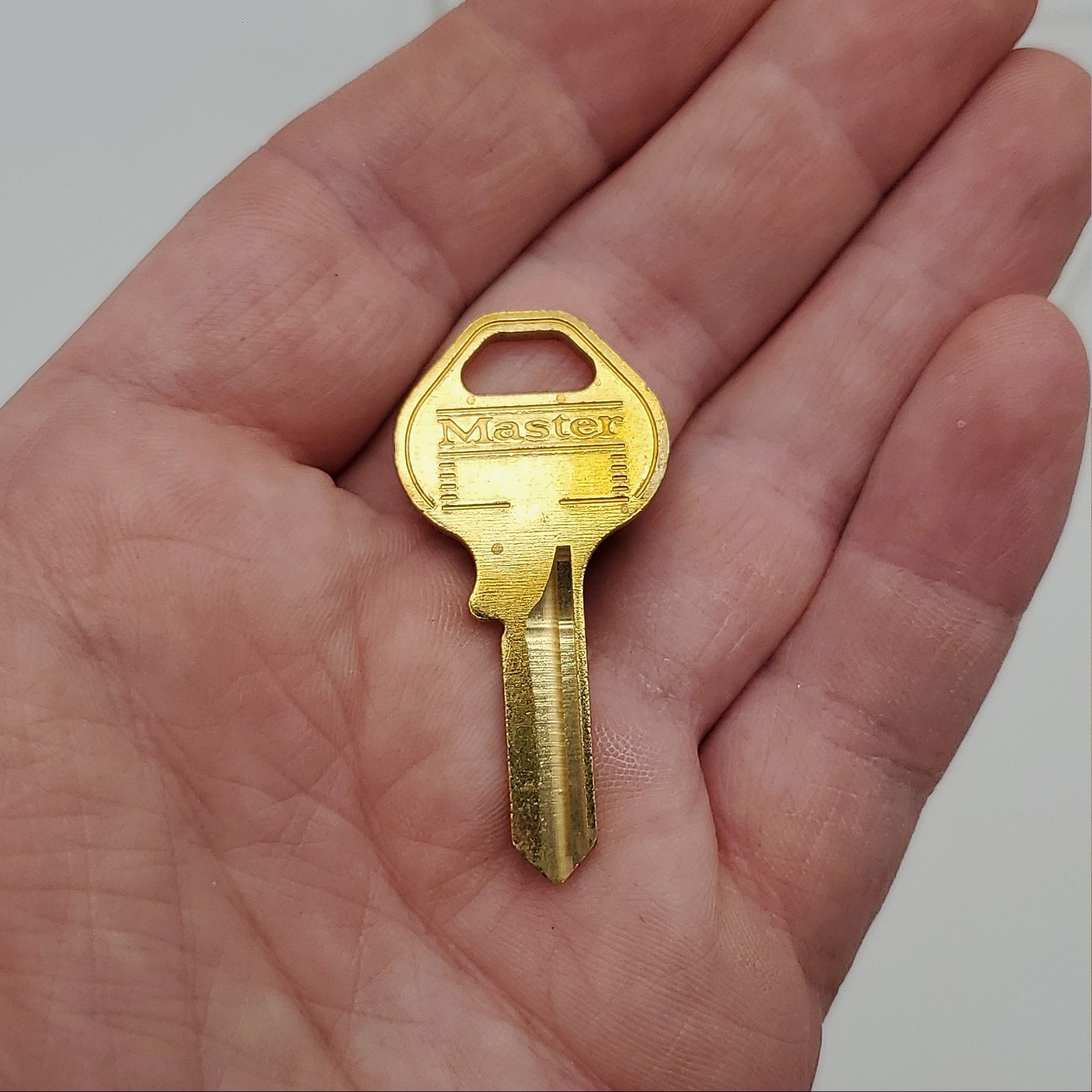 10x Master 15K Key Blanks for Master Lock 15 Series Padlocks Brass 5 Pin NOS