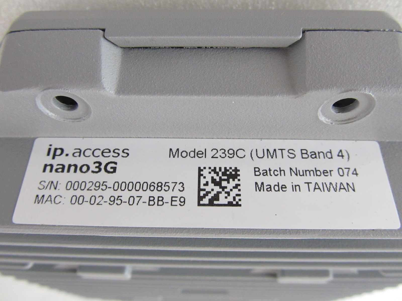 ip.access Nano3G AP Module (UMTS Band 4) - Model 239C