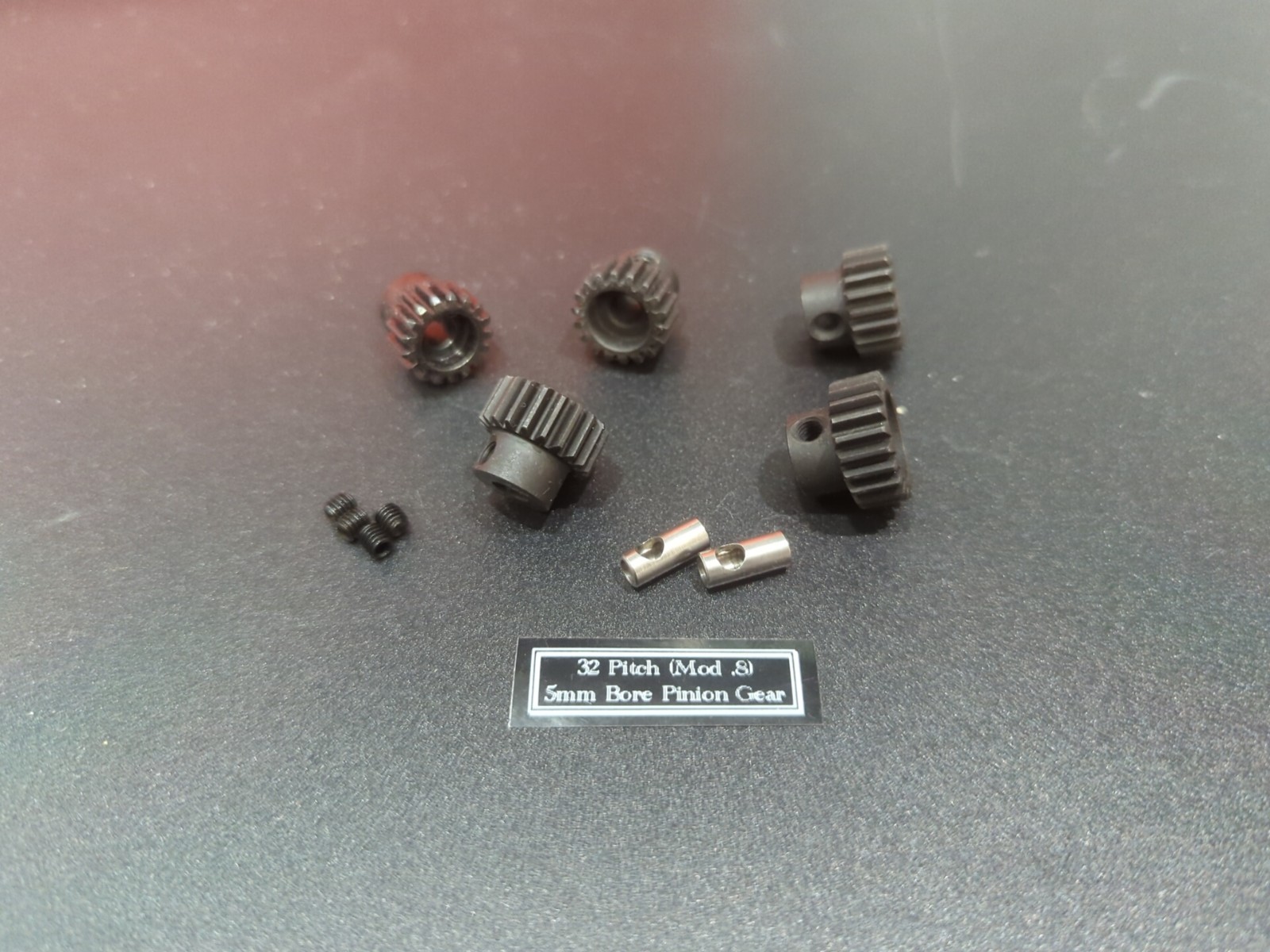 Mod .8 32P 5mm Pinion Gear Set 16T 17T 18T 19T 20T For RC 32 Pitch Spur Gear