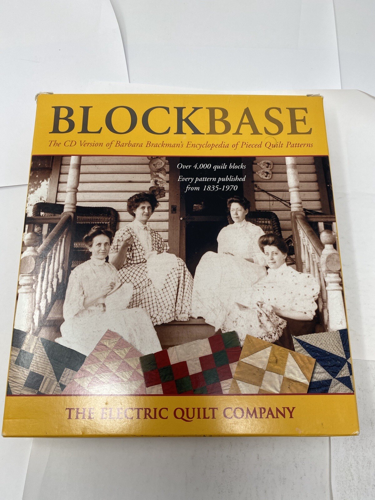 Block Base The Electric Quilt Company CD ROM