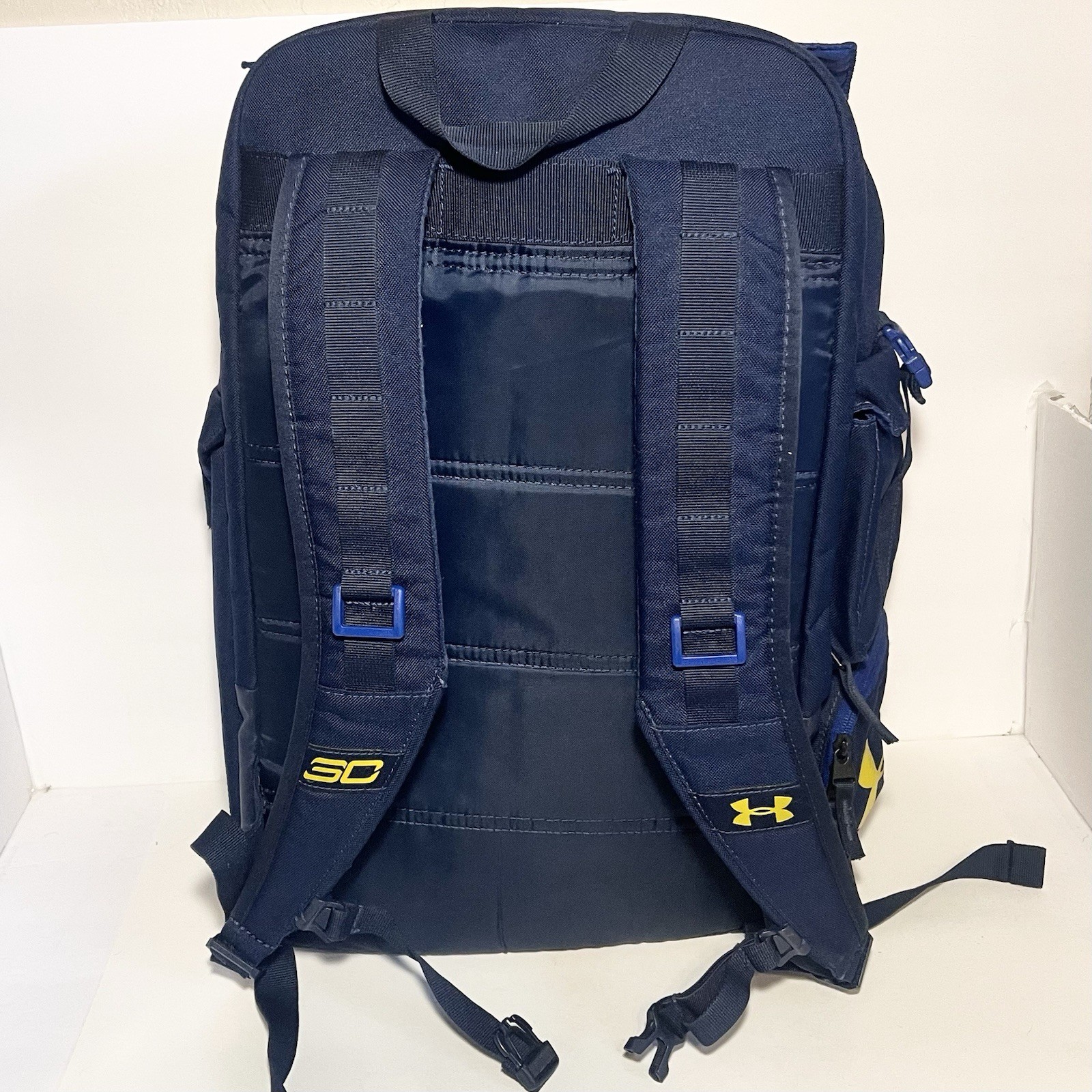 Under Armour UA Steph Curry Storm SC30 Backpack Undeniable Blue Large NBA Bag