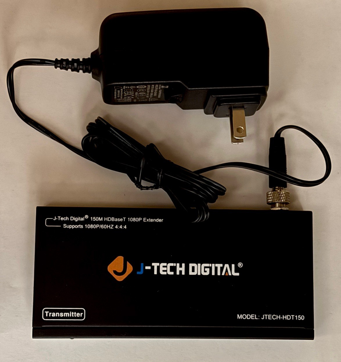 JTECH-HDT150 Digital Extender Transmitter & Receiver 150M HDBaseT 1080P Tested