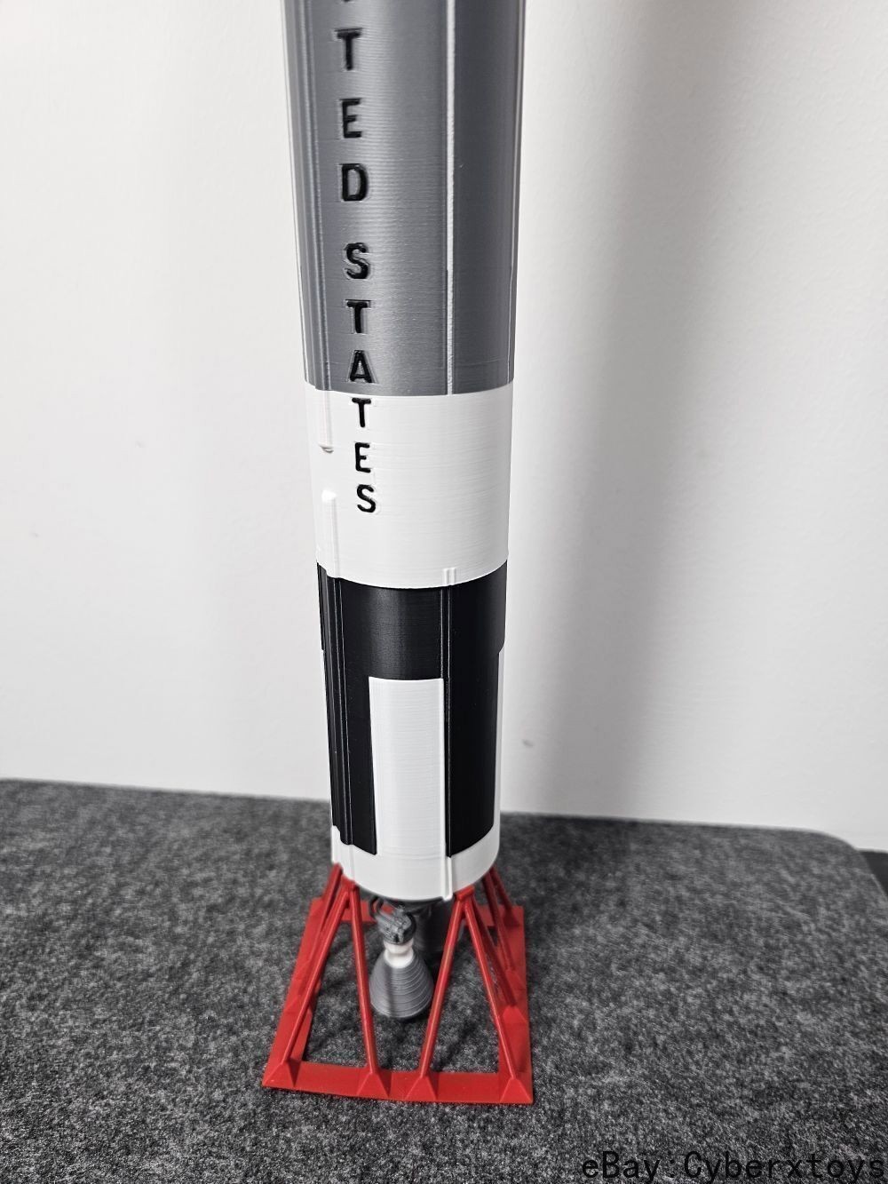 1:60 Scale NASA Gemini Titan II Rocket Model – Fully Painted, 22" Length