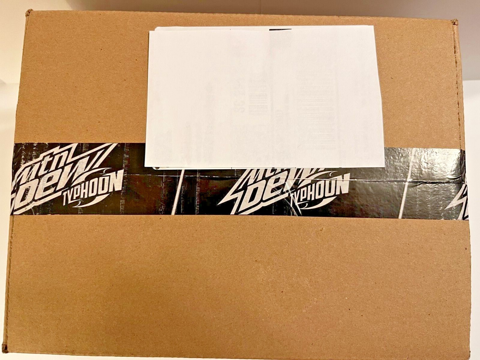 MTN DEW TYPHOON 6 Pack Mountain Dew Six Cans Tropical Punch In Hand