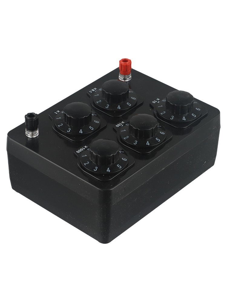 Resistance Box 5 Switchable Ranges Decade Boxes Experimental Equipment