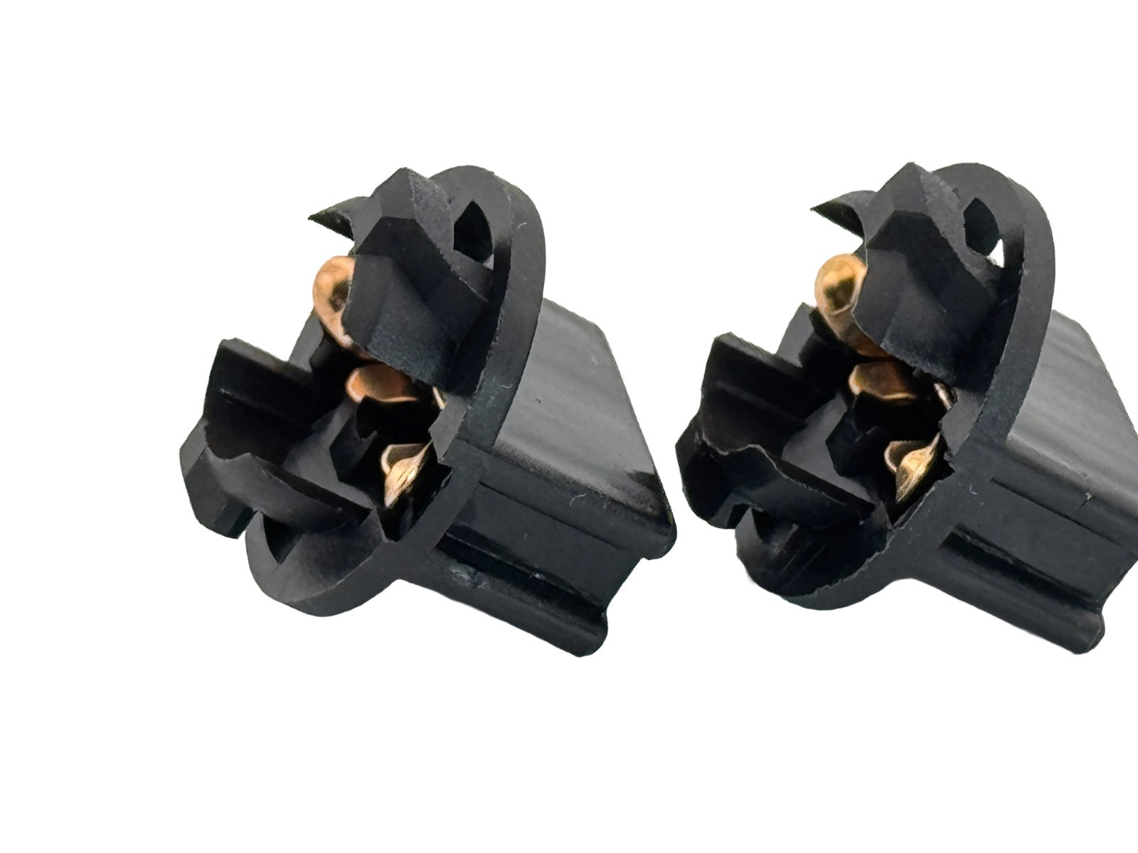 Rebaydo 2pcs T10 Wedge Socket Twist Lock Black