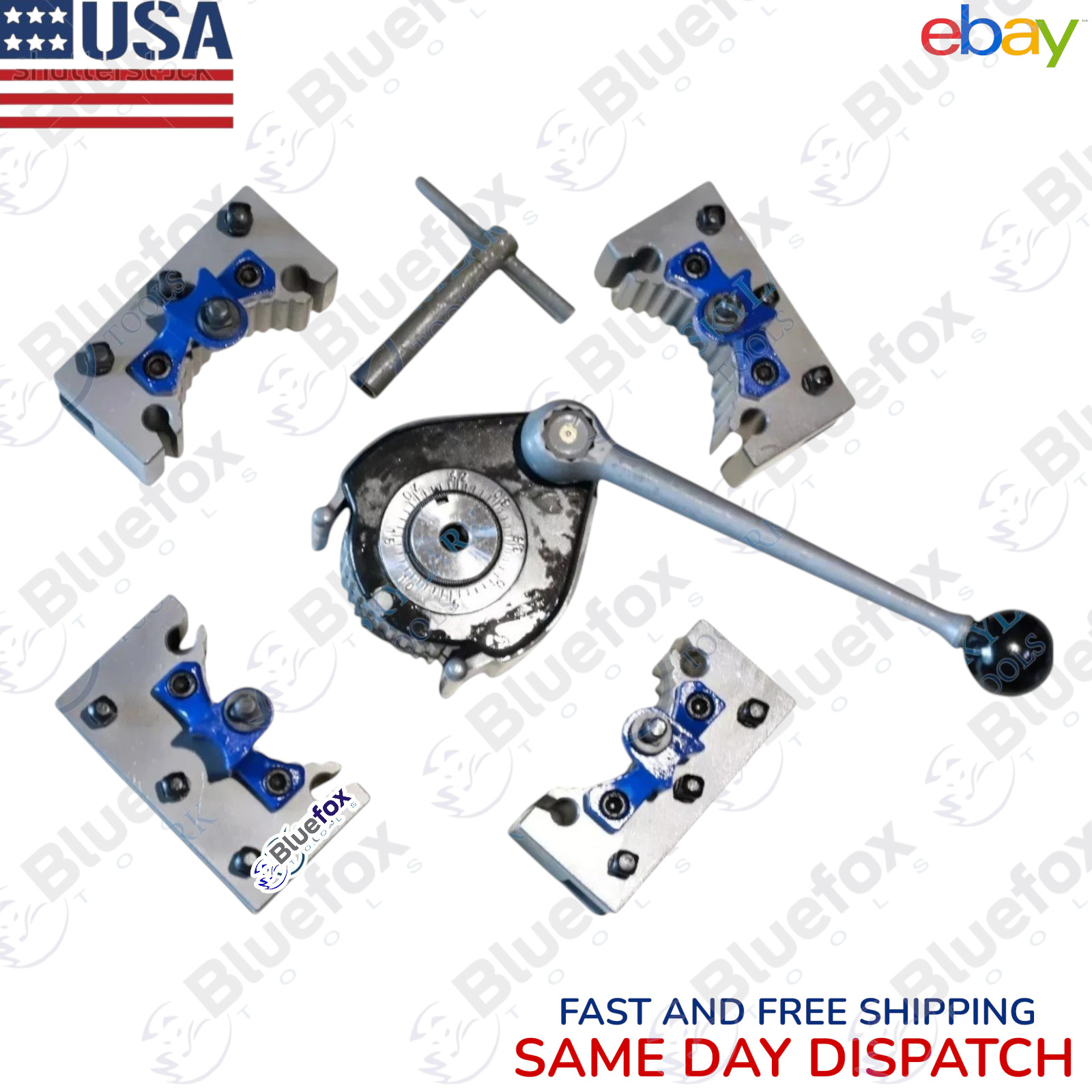 E5 40Position Quick Change Tool Post Kit For 200-400mm Lathe 8"-16" Multifix E