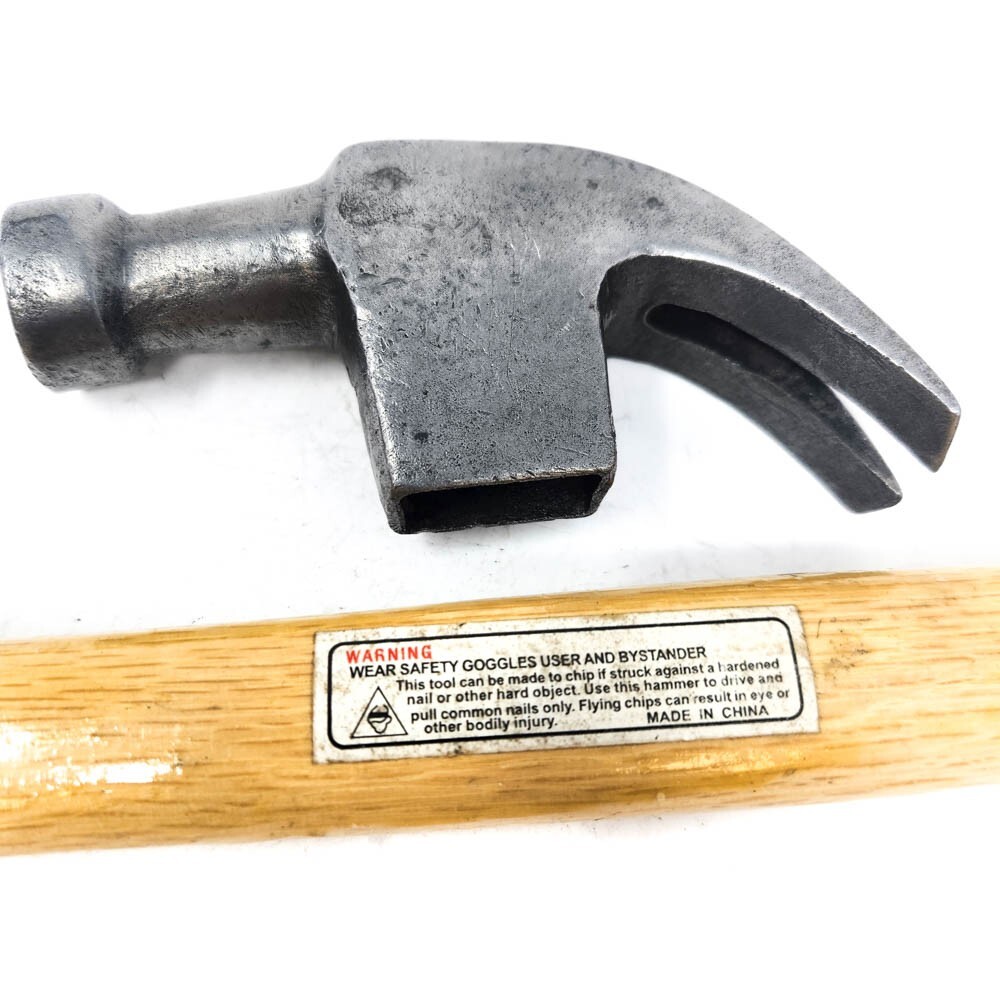 Apollo Curved Claw Hammer, Wood Handle and Replacement Head Set, 2 Pcs