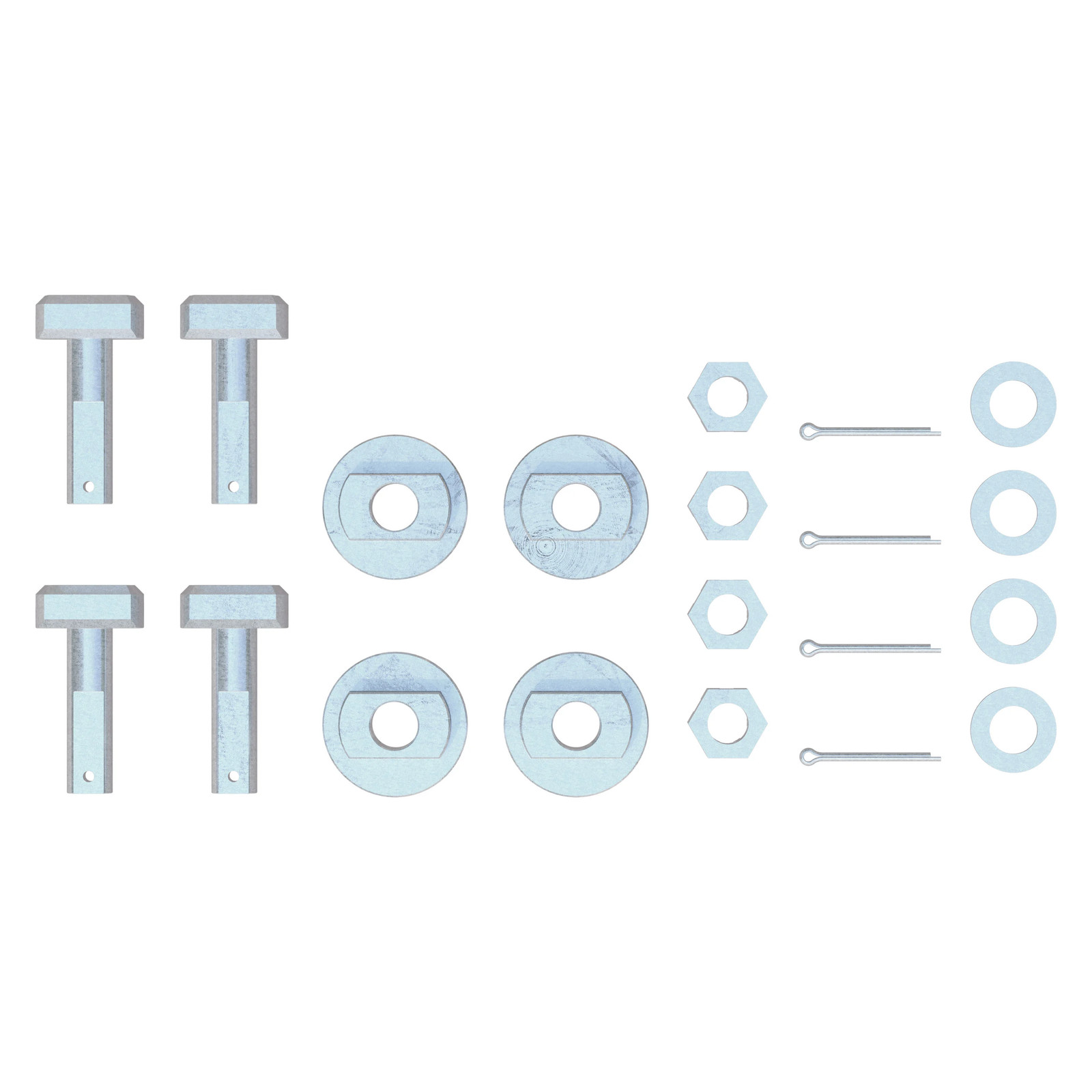 Curt Replacement 5th Wheel Hitch Puck System Anchors for Ford Fits 16017, 16020