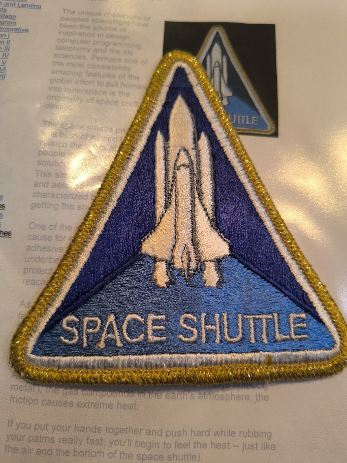 NASA Space Shuttle Program Patch – Embroidered Collector’s Patch – Shuttle Era
