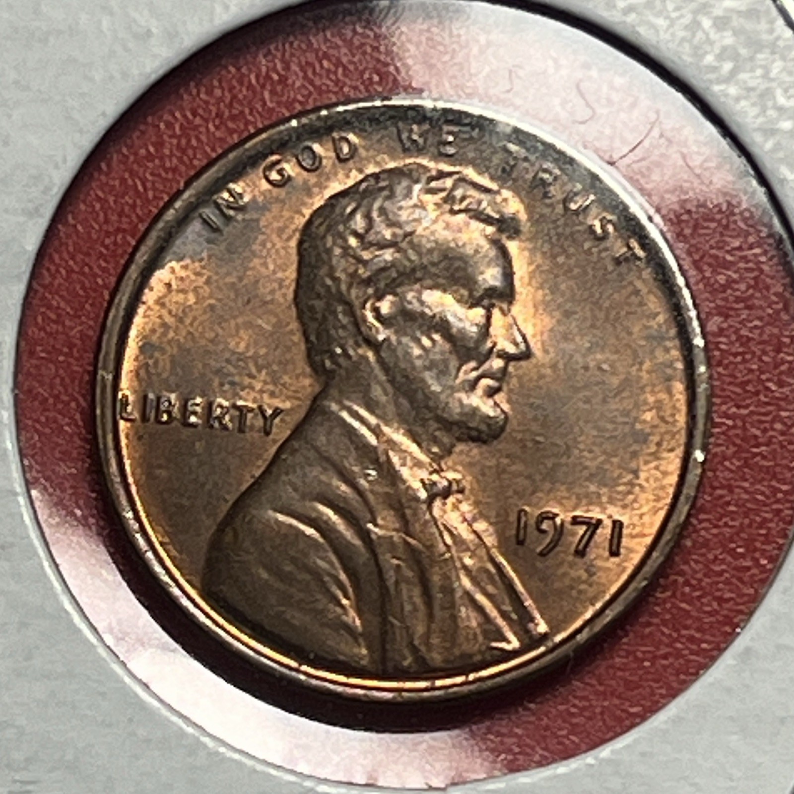 1971 ROTATION ERROR Memorial Penny Small Cent (Philadelphia)