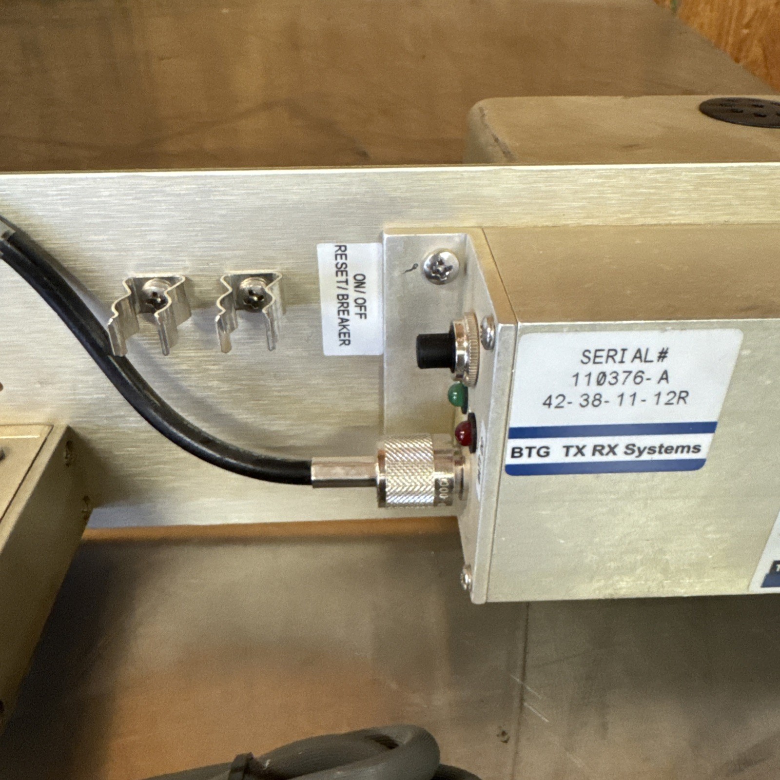 TX RX Systems, Bird Technologies Receiver, Multi. Model 42-38-11-12R da27