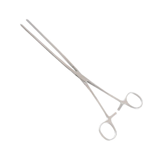 Mayo-Robson Intestinal Forceps, 10", Straight, Longitudinal Serrations, Premium