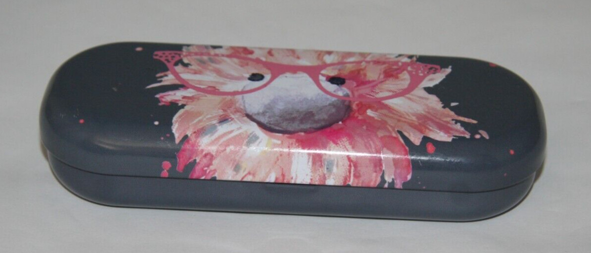 Jellycat Glad to Be Me Animal Navy Pink Sunglasses Glass Hard Case