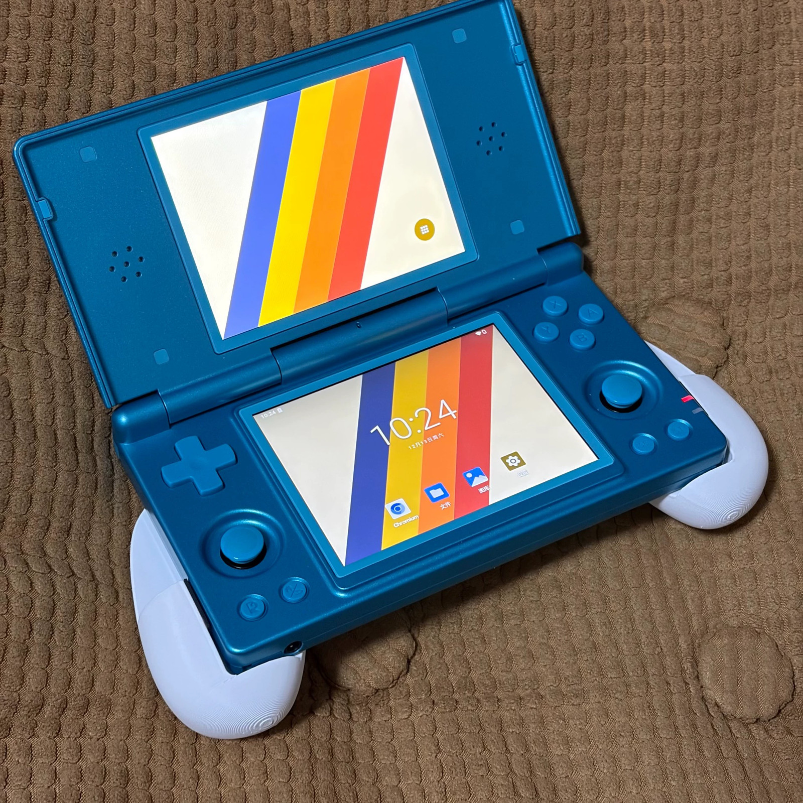 3D Printed Handhold Controller Holder Handle Grip Protector For Anbernic RG DS