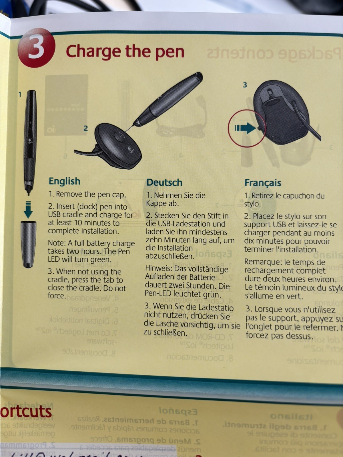 Logitech Digital Pen Writing System