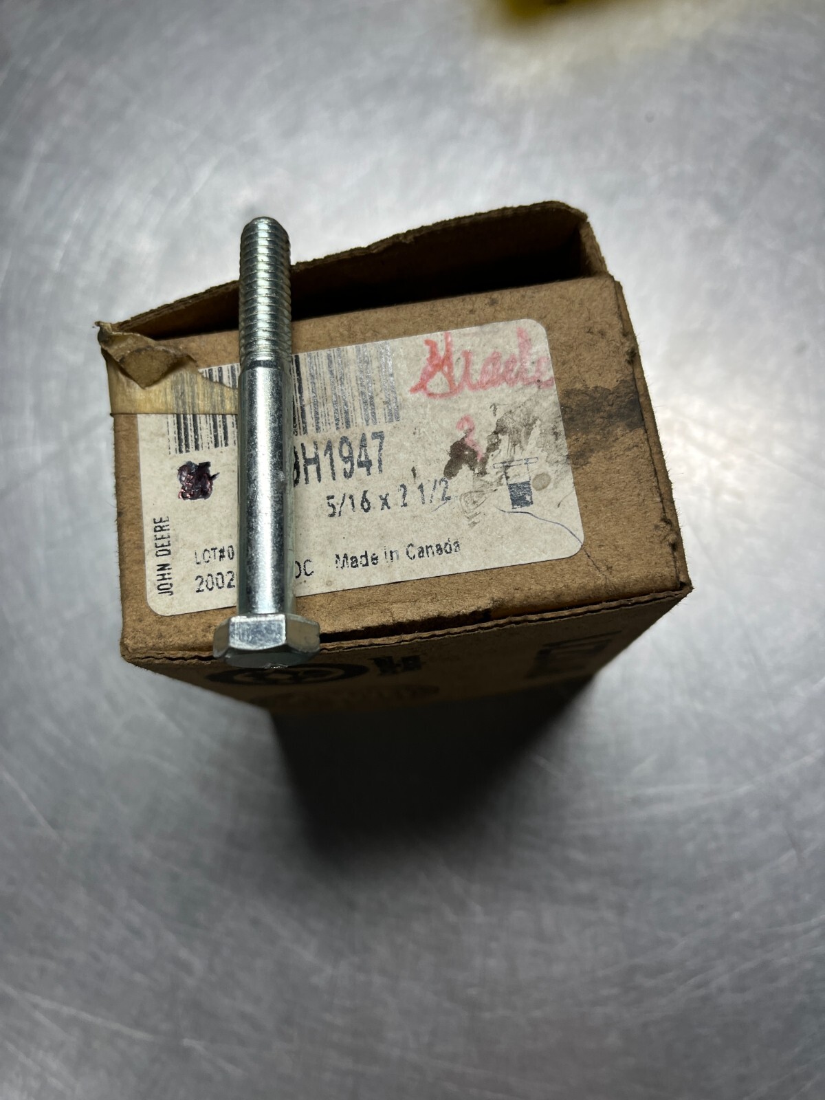 19H1947   Genuine OEM  John Deere    BOLT
