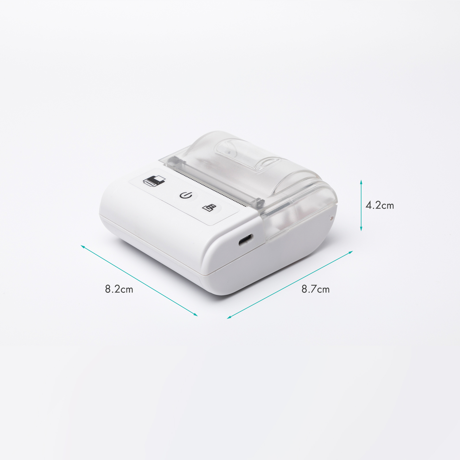 Portable Thermal Receipt Printer USB & Connection 2 inches 57mm L9I0