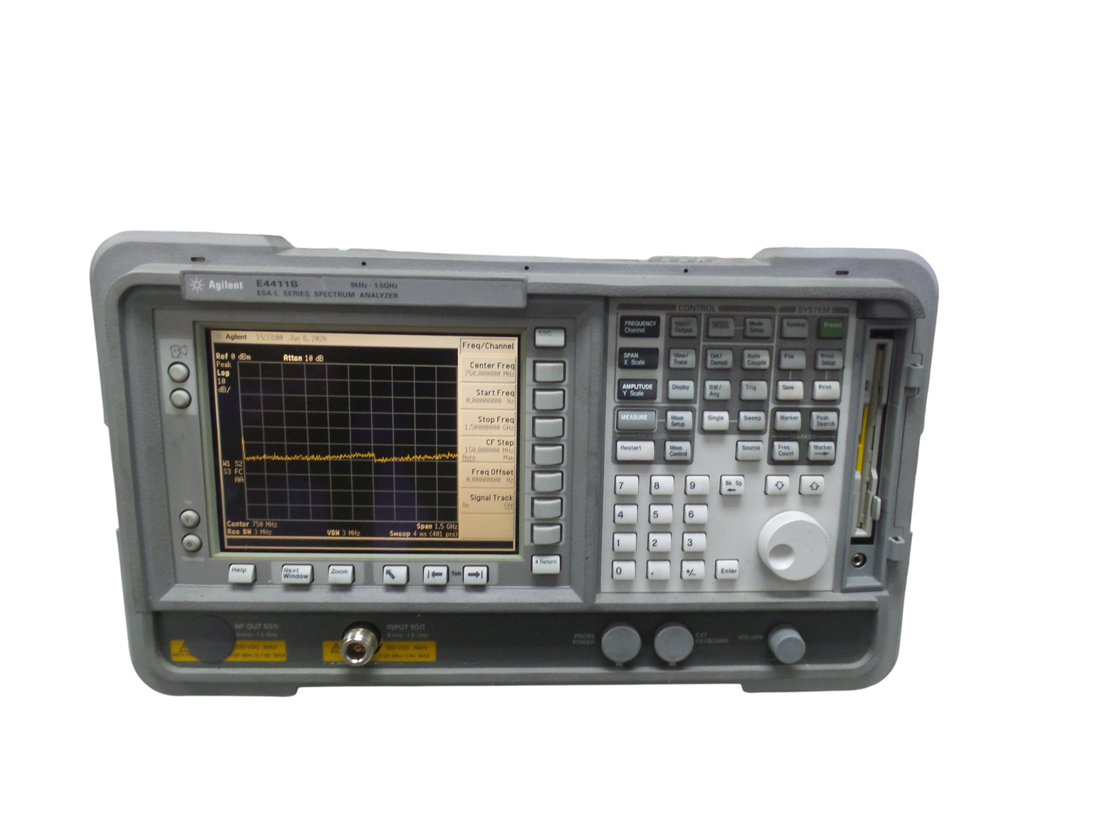 Agilent E4411B ESA-E Spectrum Analyzer 9 kHz - 1.5 GHz - Free Shipping