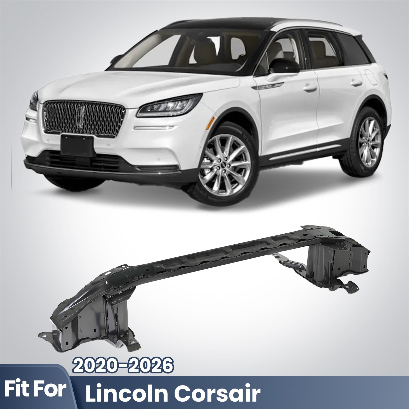 For 2020-2026 Lincoln Corsair Front Bumper Reinforcement Impact Bar