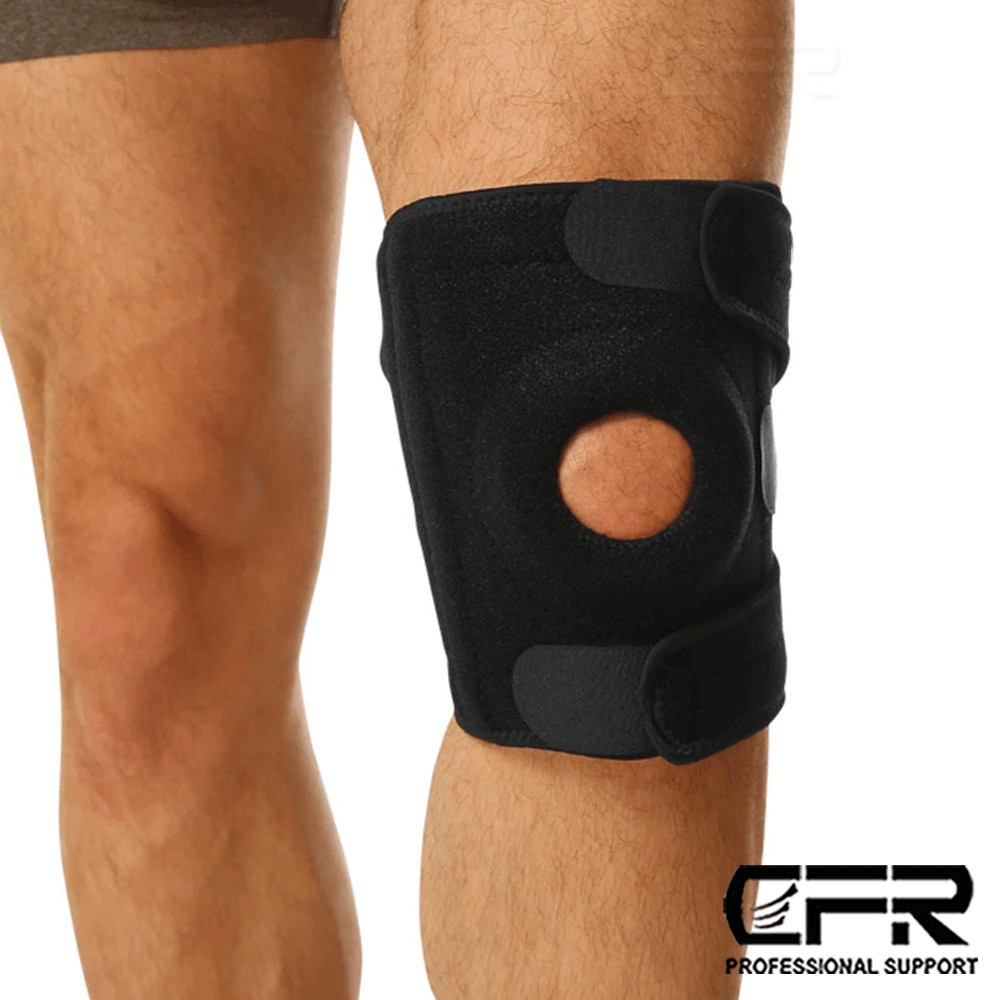 Knee Brace Compression Sleeve Support Sport Joint Arthritis Patella Stabilizer
