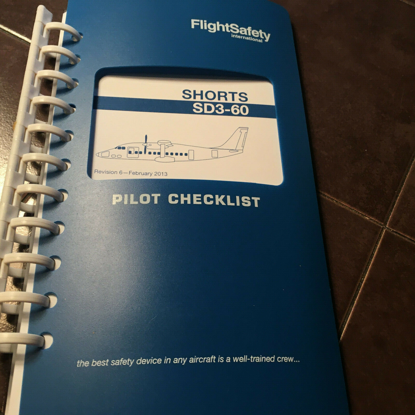 Shorts SD3-60 Pilot Checklist