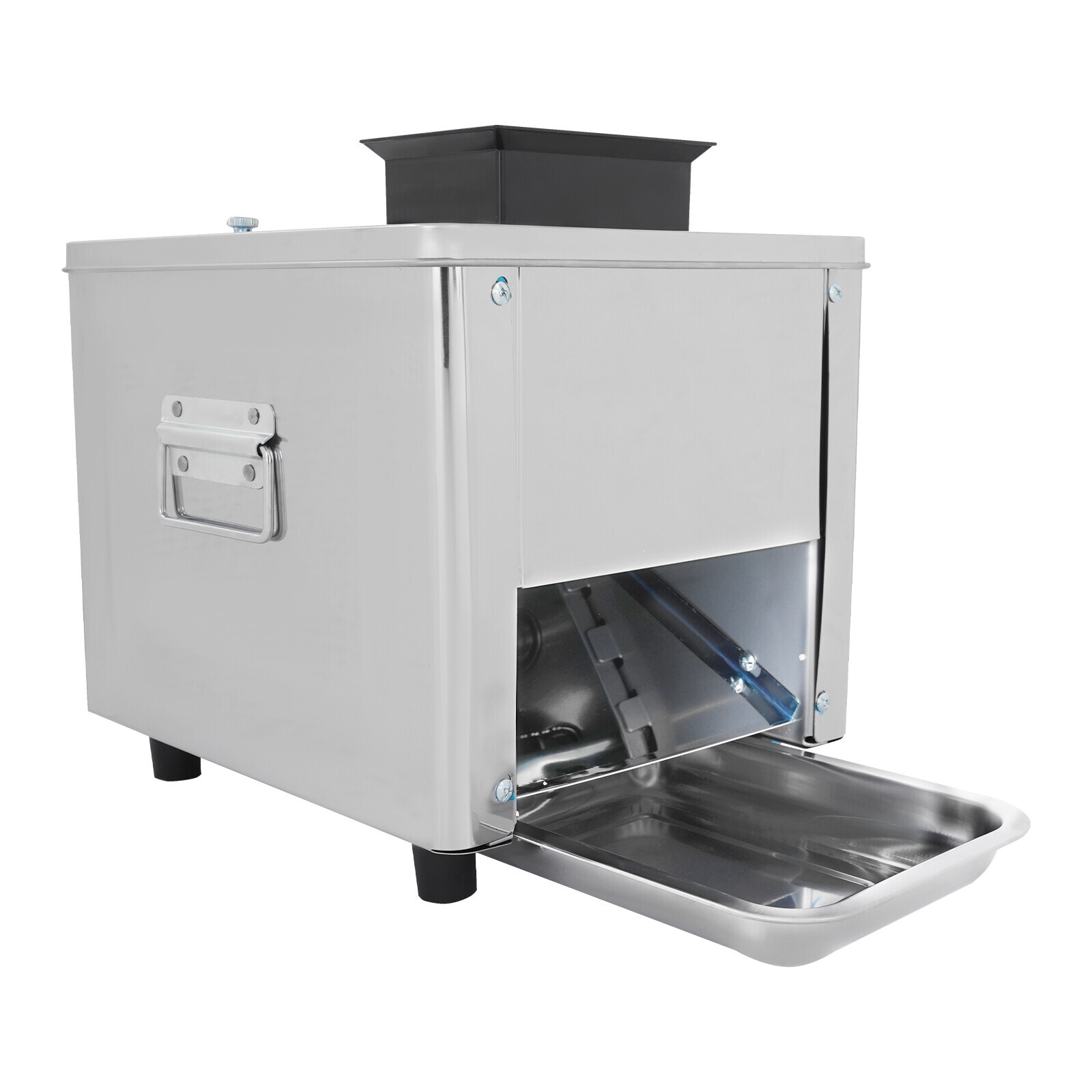 110V Electric Meat Cutter Meat Slicer Shredded Cutting Machine Stainless Steel