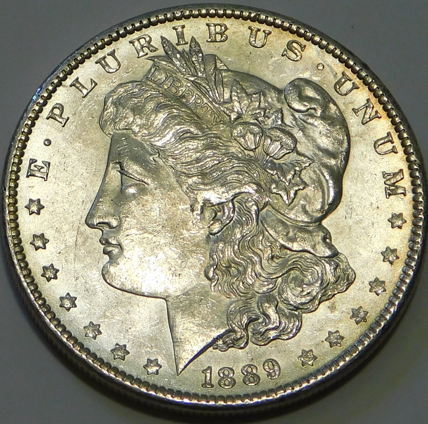 1889 Morgan Silver Dollar - Nice Coin - #12-193