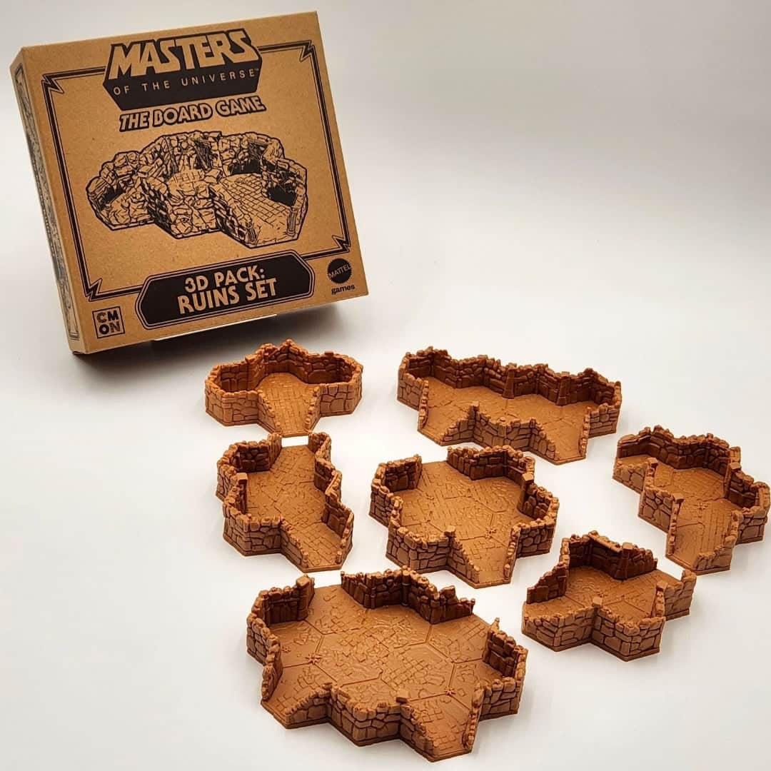 Masters of The Universe: 3D Pack Ruins Set (Kickstarter Special)