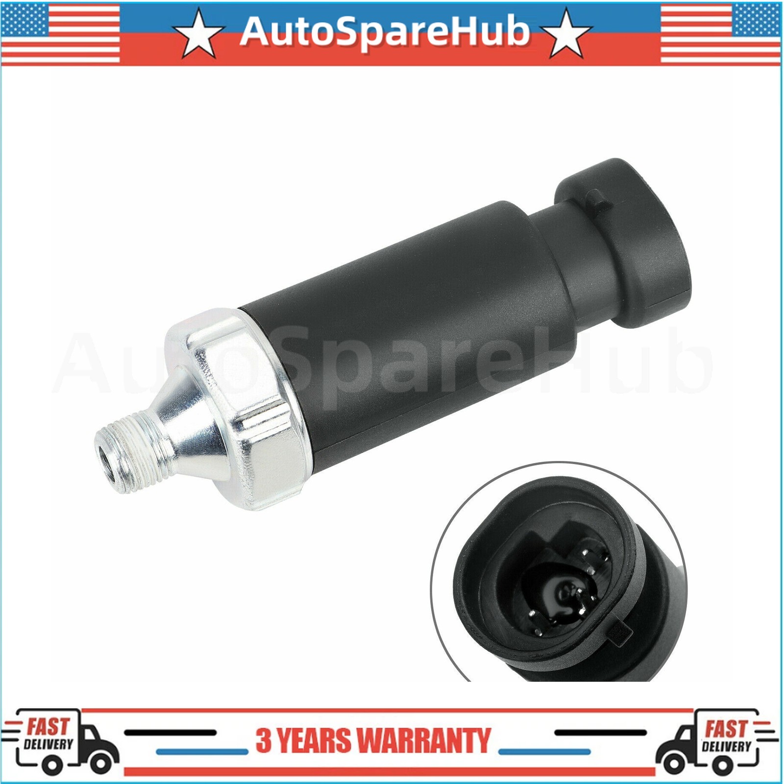 1647136 Oil Pressure Sensor Sender Switch Fits for 1989-1997 CHEVROLE CAMARO