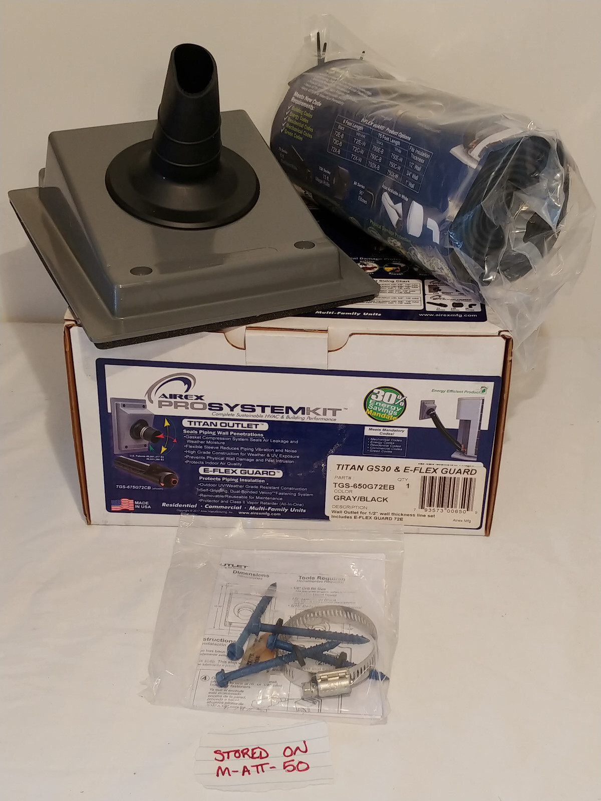 Titan GS30 & E-Flex Guard For 1/2in. Insulation TGS-650G72EB