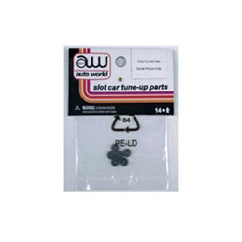 Auto World Thunderjet Chassis Tjet Parts Drive Pinion Gear 6pc HO Slot Car