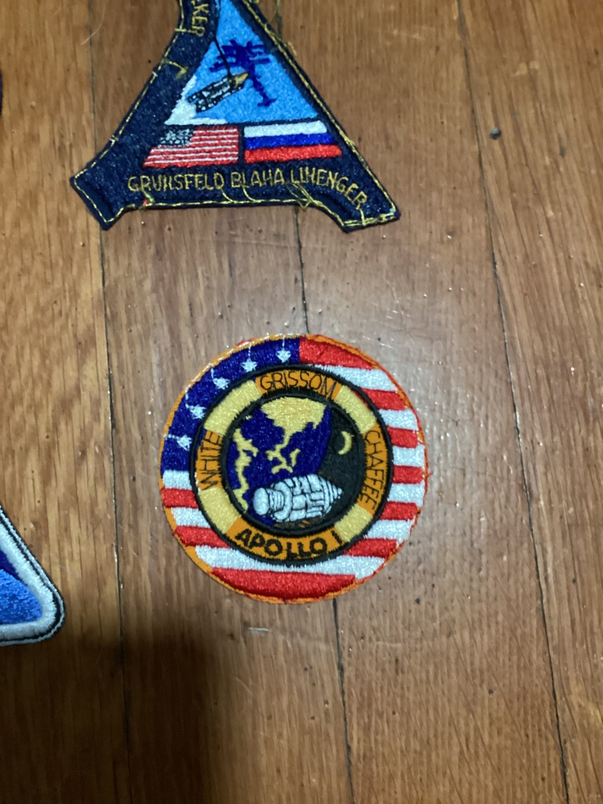 Vintage NASA Apollo Shuttle Mission Space Program Patch Lot Apollo XII Discovery