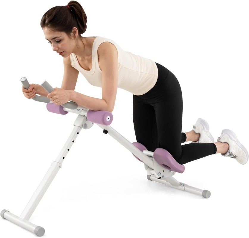 Ab Workout Equipment Adjustable Ab Machine for Whole Body Home Exercise