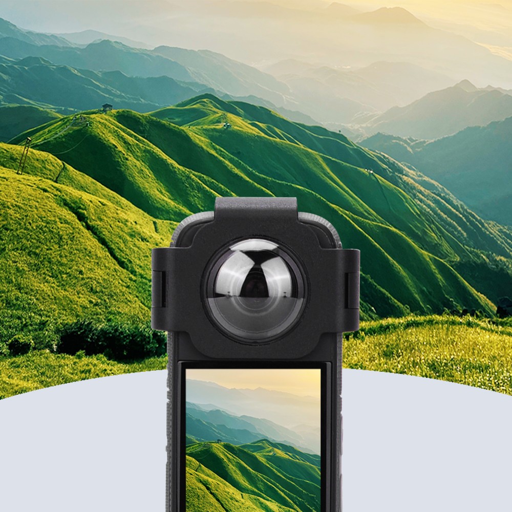 Optical Coating Camera Protective Lens Cap Shockproof Cover for Insta360 ONE X3