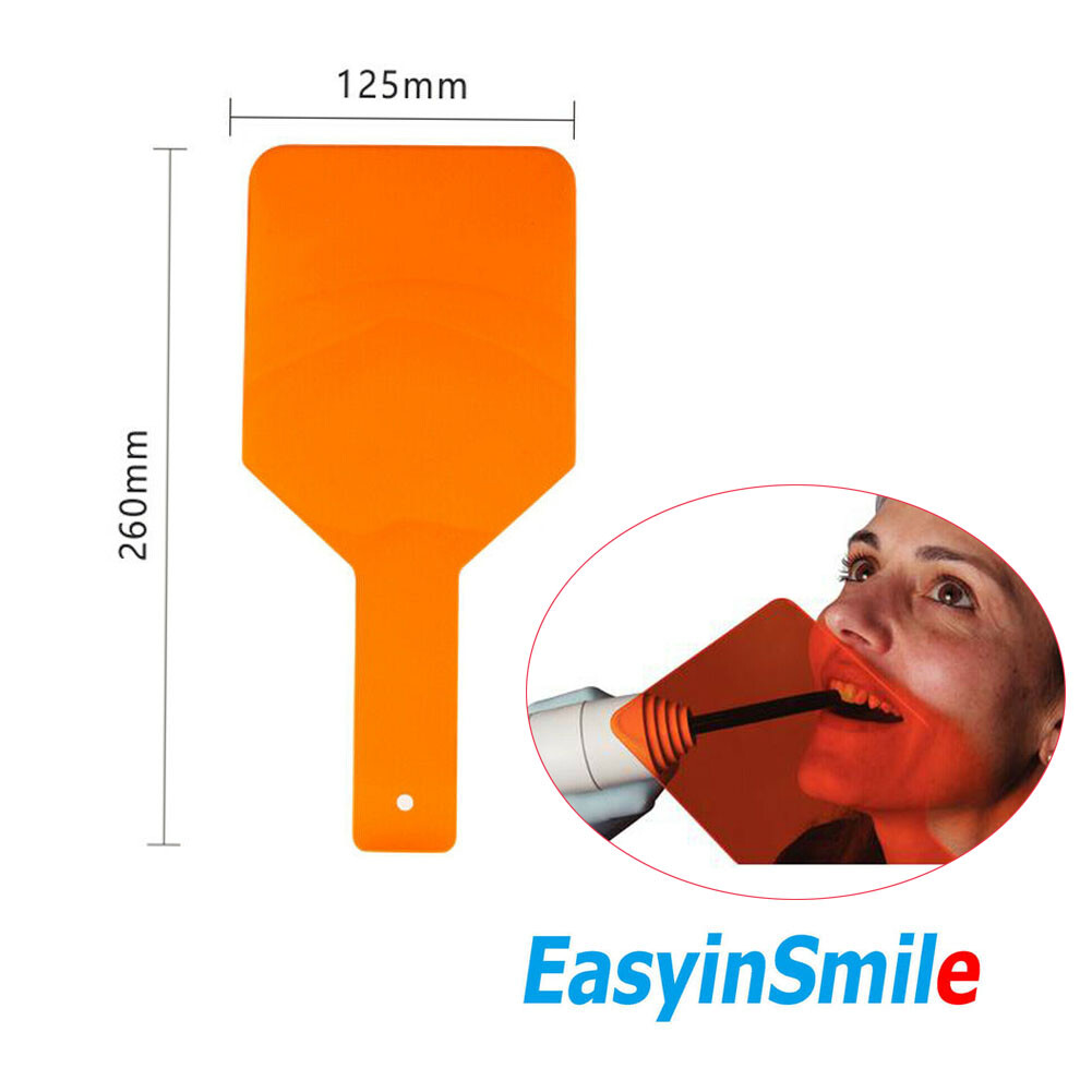 2pcs Dental Curing Light Eye-Protector Pad Hand-Held Shield Plate Easyinsmile