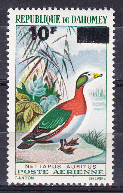 W DAHOMEY C107 DUCK OVERPRINT