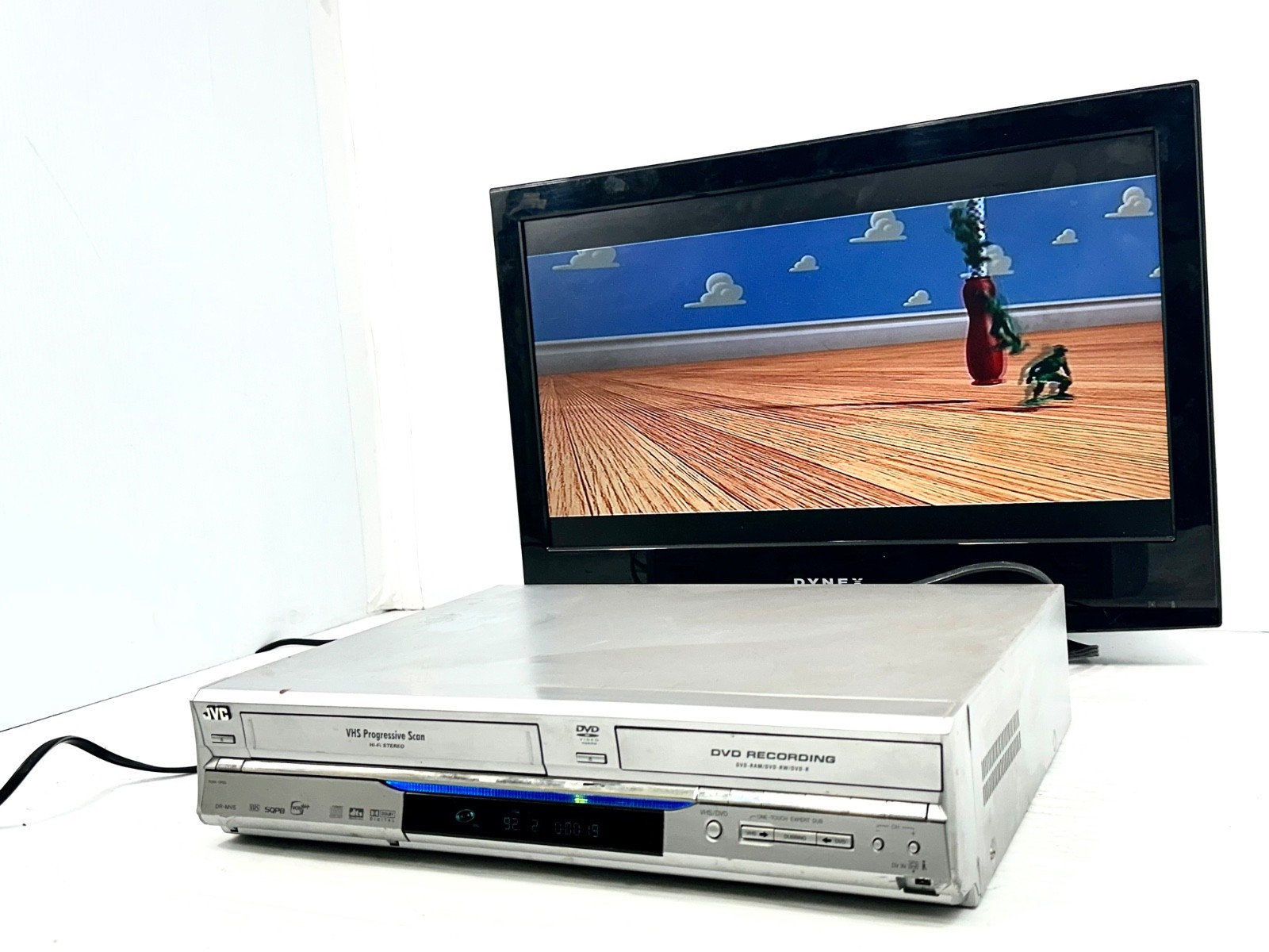 JVC DR-MV5SU VCR VHS DVD Recorder - Tested - Only Dvd Working, VCR Issue, Tested