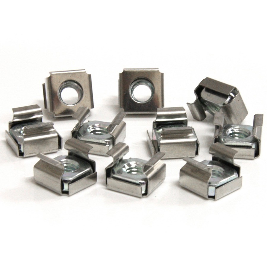 StarTech M6 Cage Nut - Cage Nut - 50 / Pack (cabcagenuts6)