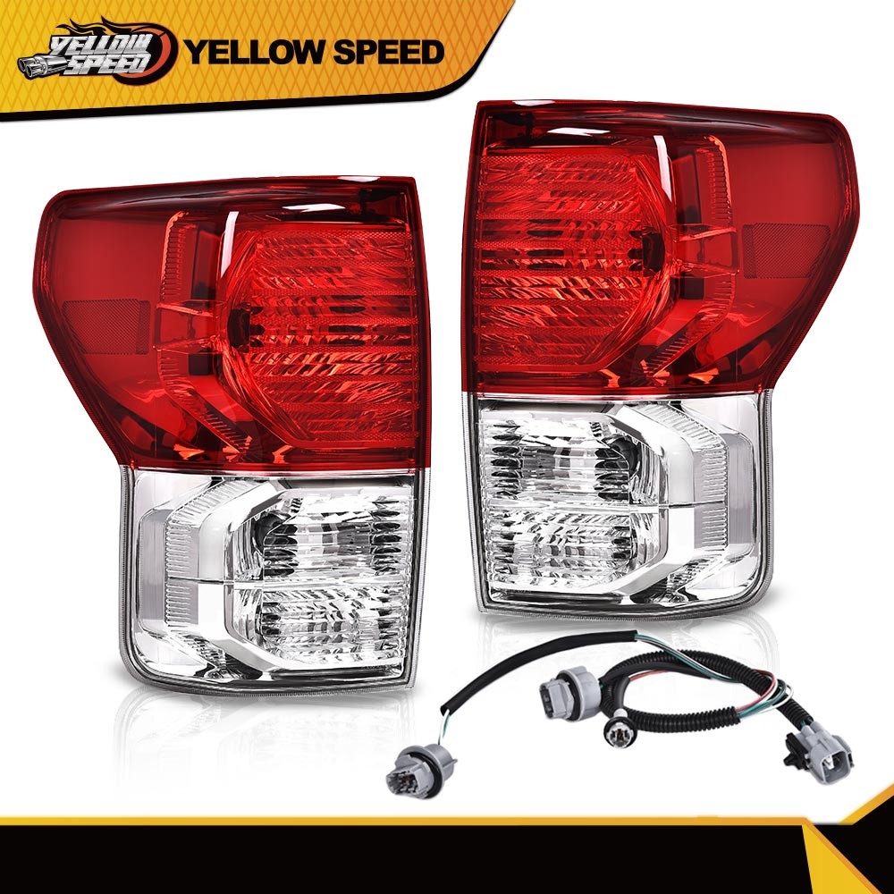 Fit For 2007-2013 Toyota Tundra Tail Lights Brake Lamps Pair/Left/Right