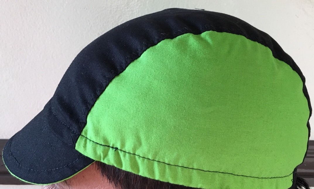 CYCLING CAP ONE SIZE HANDMADE IN USA 100% COTTON