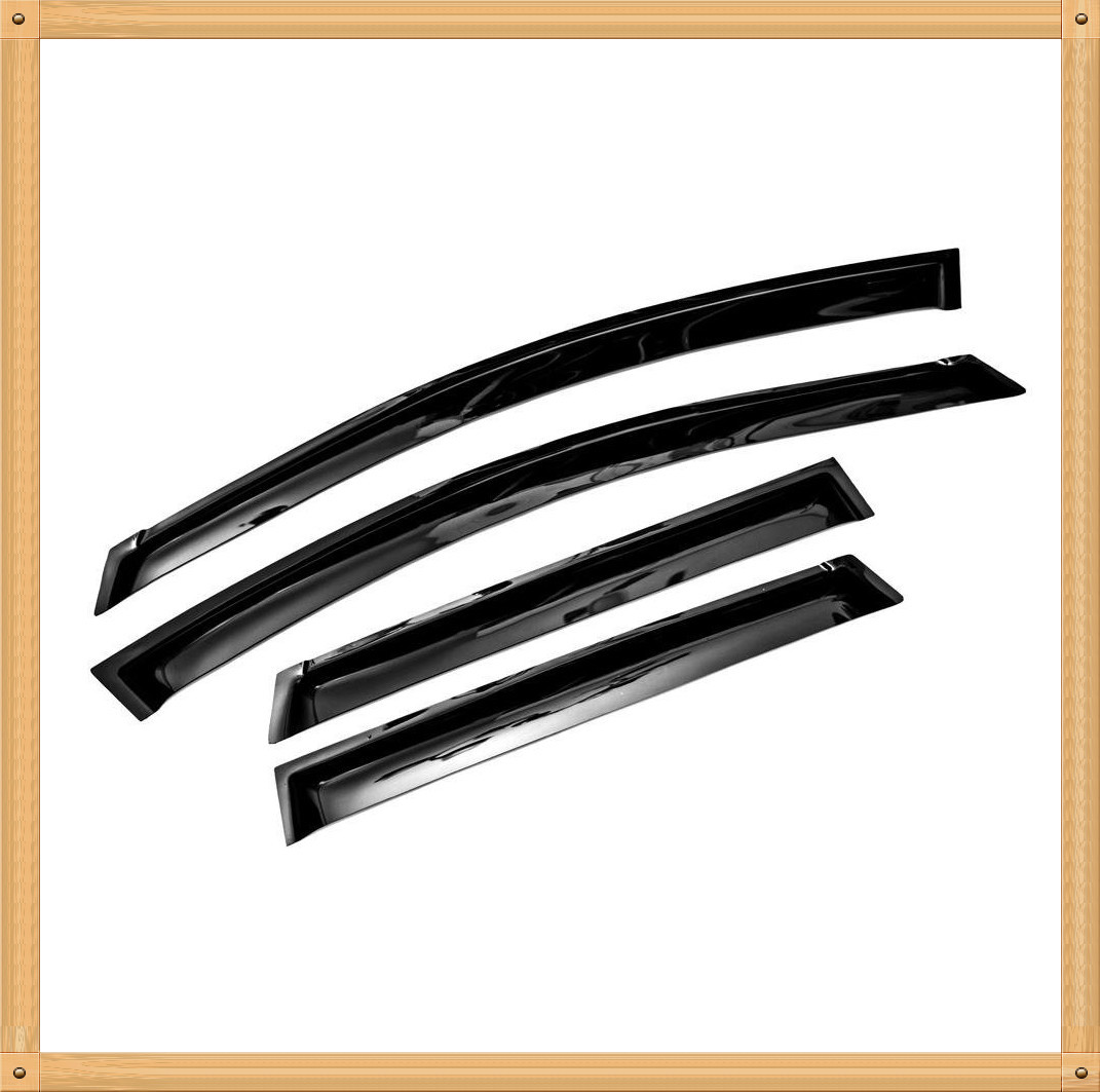 Out-Channel Smoked Window Vent Guard Rain Visors For 2009-2014 Nissan Murano