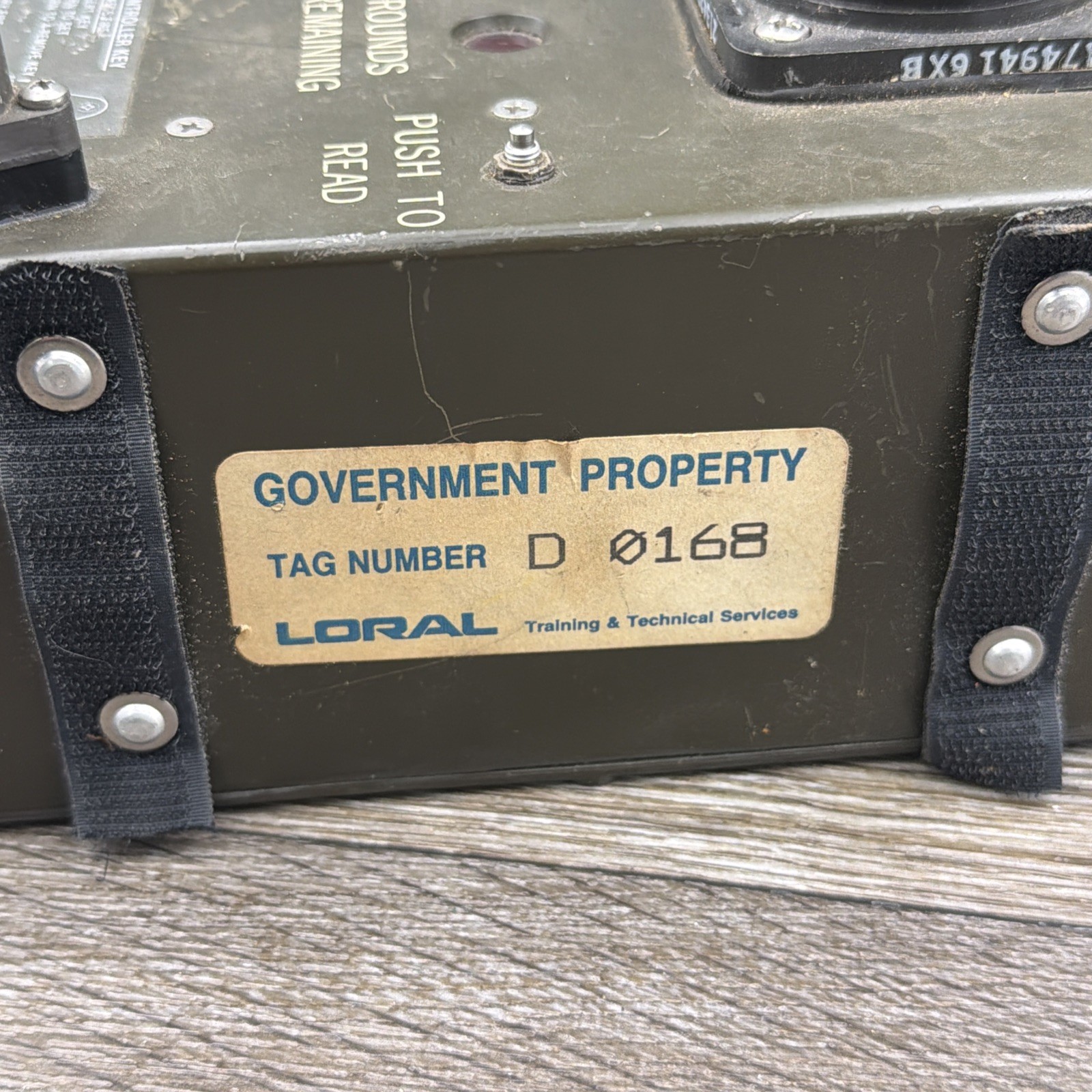 Military Training Box 1980’s