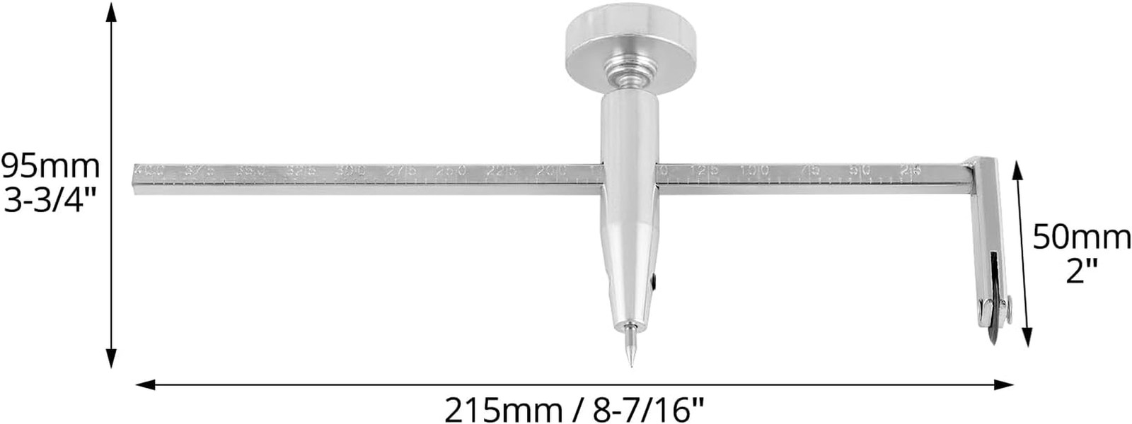 Durable Drywall Circle Cutter, Sturdy Metal Construction