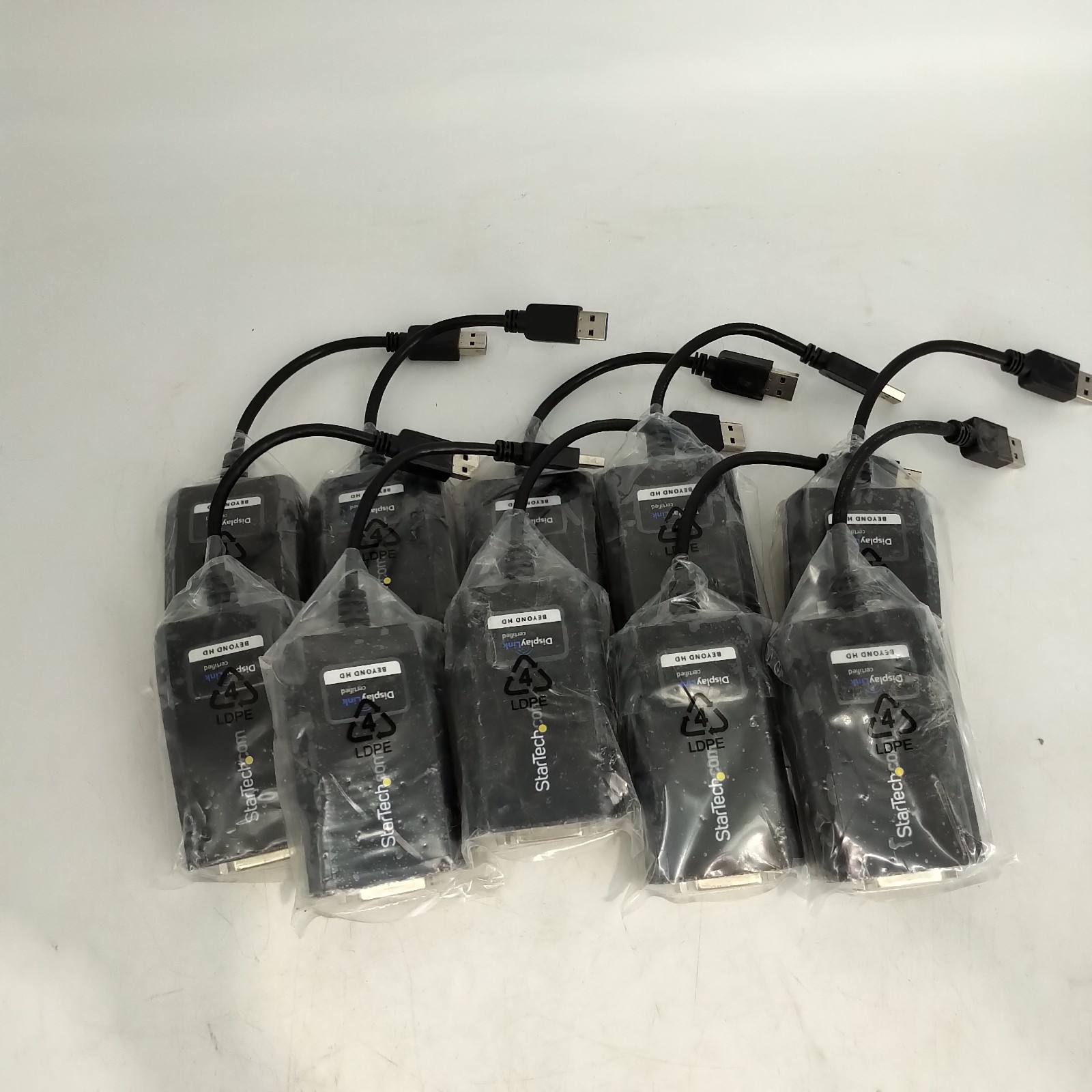 Lot of 10 StarTechcom USB2DVIPRO2 Graphic Card G2U