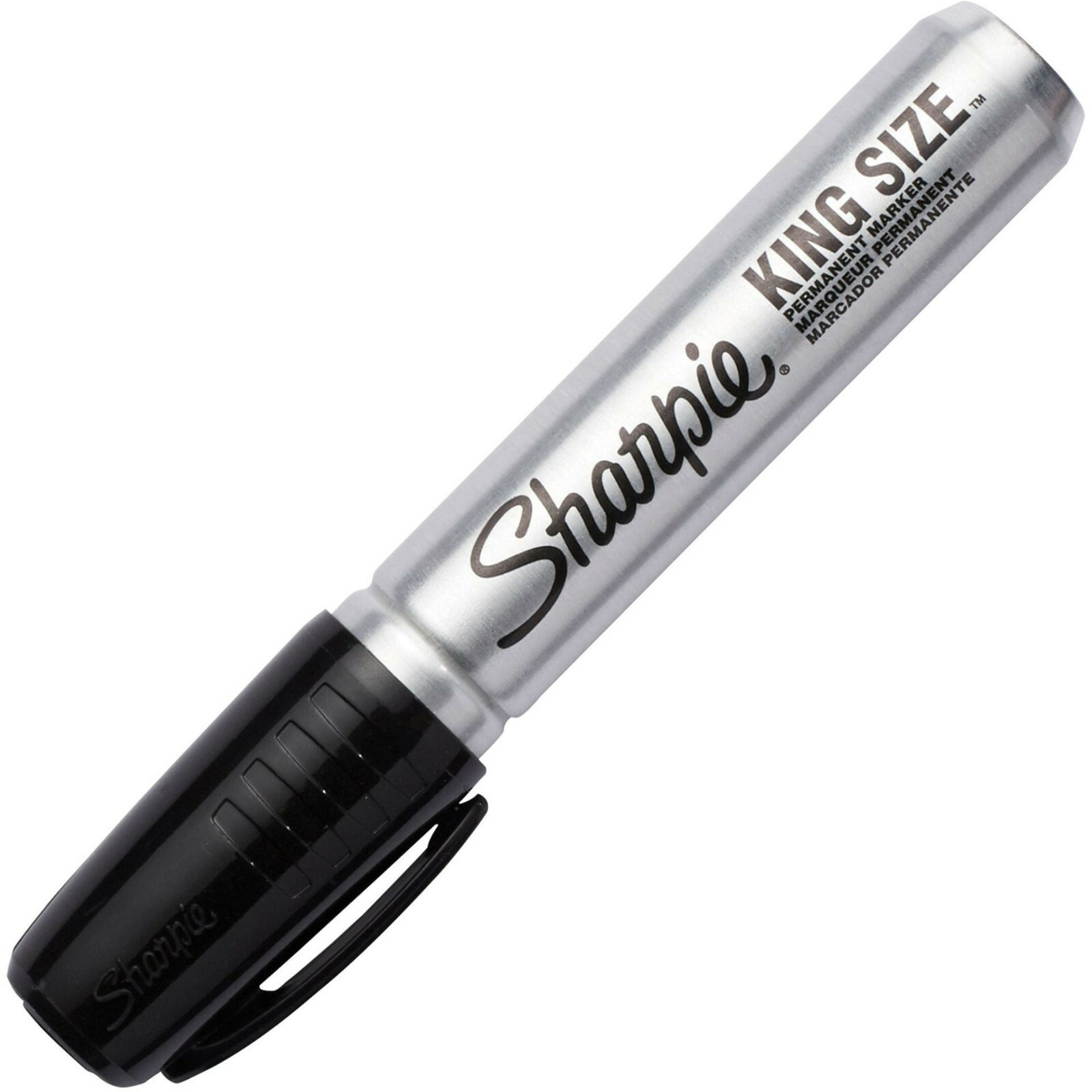 Sharpie BLACK Permanent LARGE Chisel Tip Big KING Size Large magic marker 15101