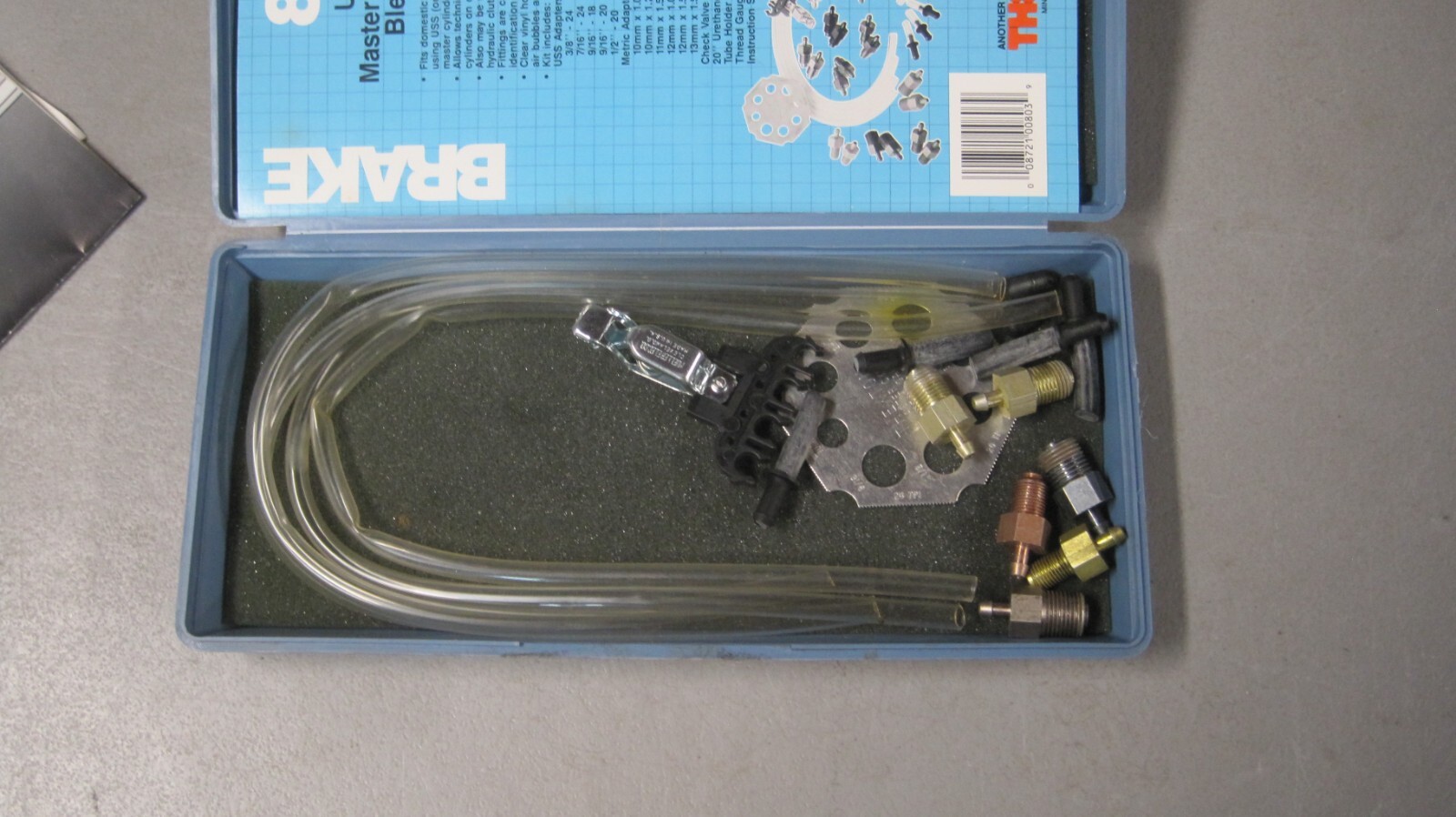 THEXTON TOOLS MASTER CYLINDER BRAKE BLEEDER KIT # 803
