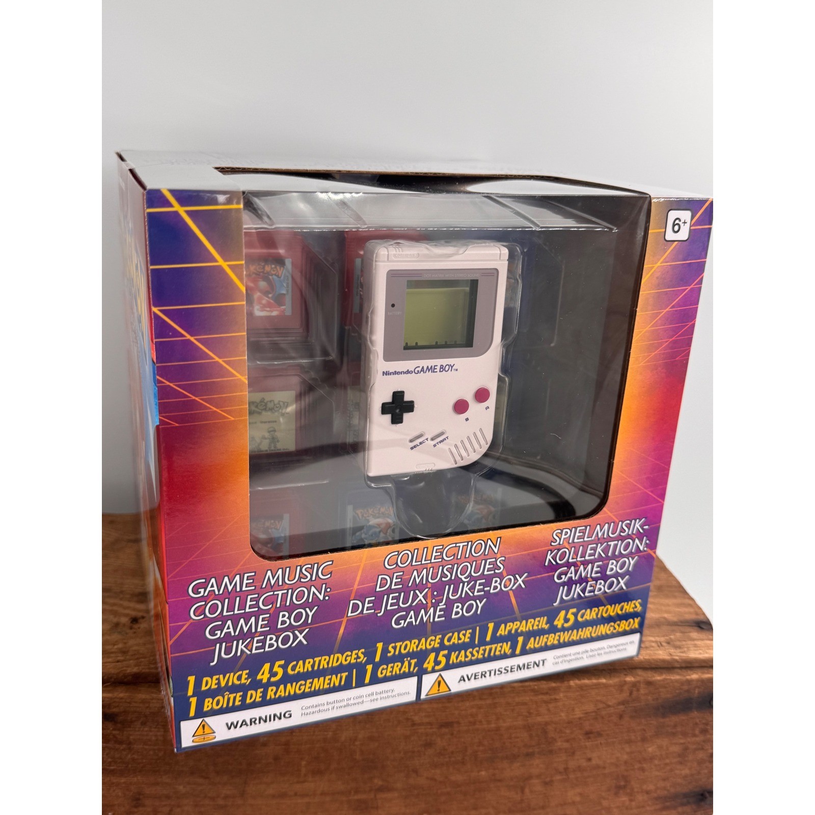 Pokemon Center Game Music Collection Game Boy Jukebox 45 Cartridges New Sealed