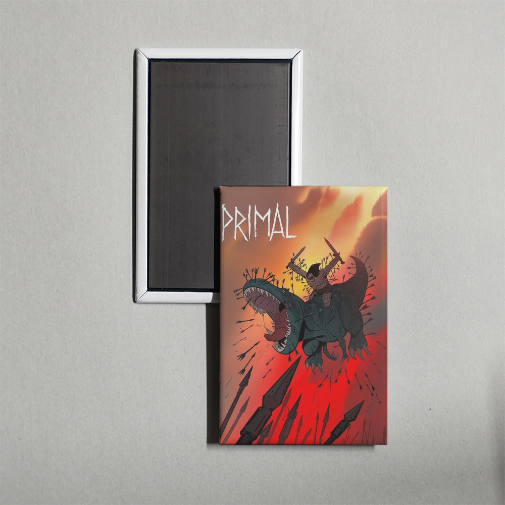 Primal Mini TV Show Poster Fridge Locker Magnet