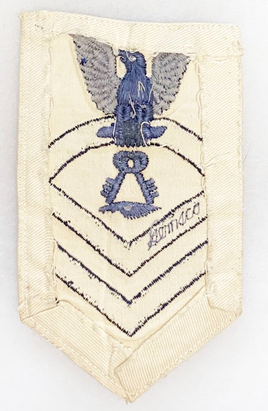 WWII USN Chief Commissary Stewards Rate Patch